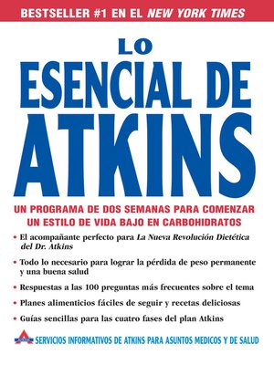 Lo Esencial de Atkins - ebook